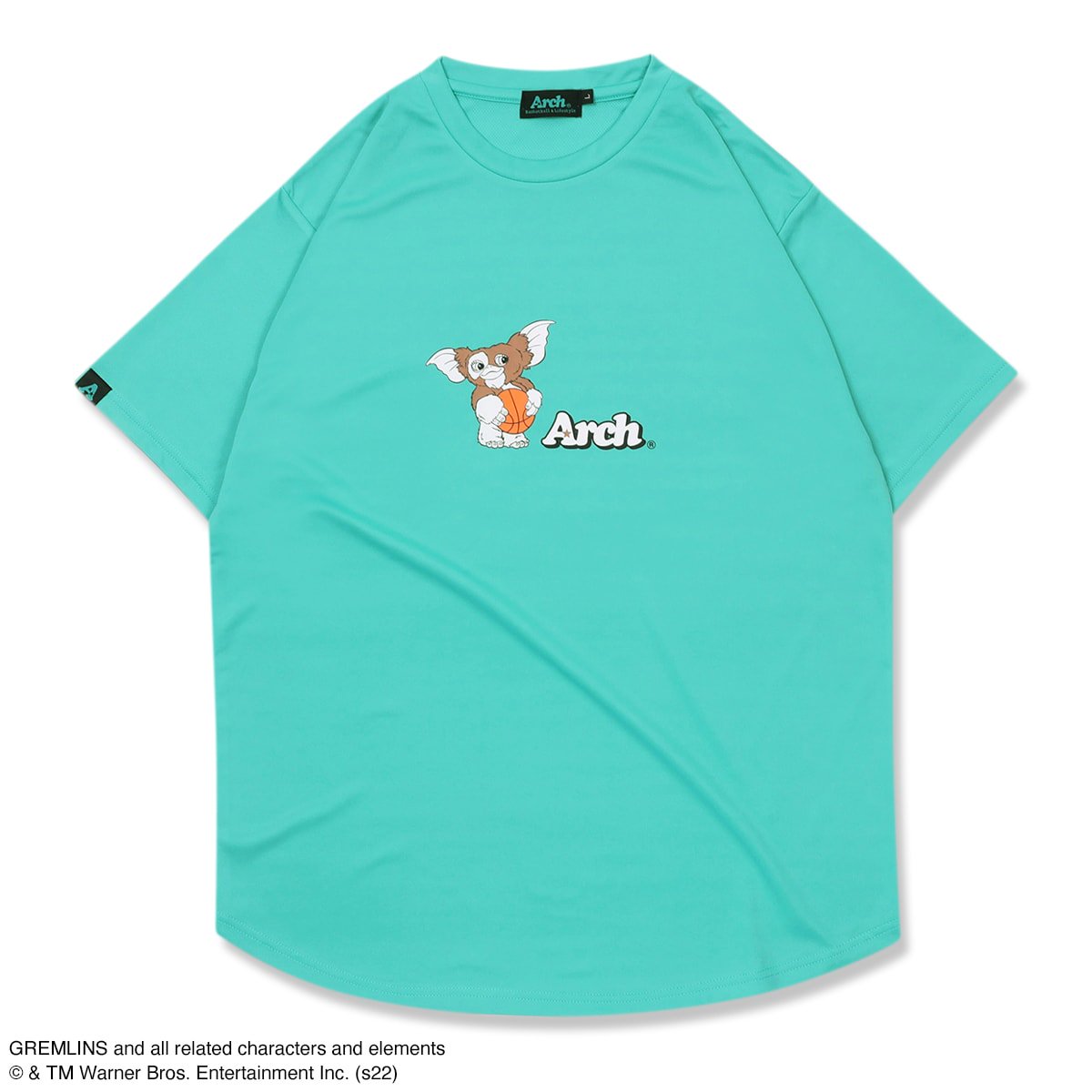 GREMLINS | Arch hoopman tee [DRY]【mint】 - Arch ☆ アーチ