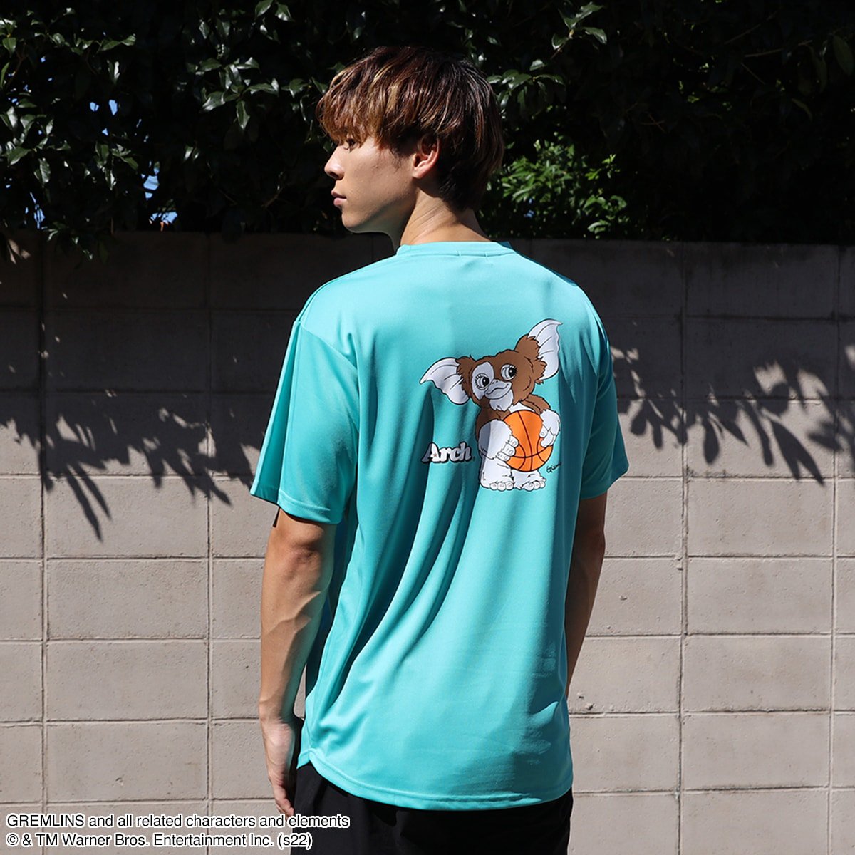 GREMLINS | Arch hoopman tee [DRY]【mint】 - Arch ☆ アーチ 