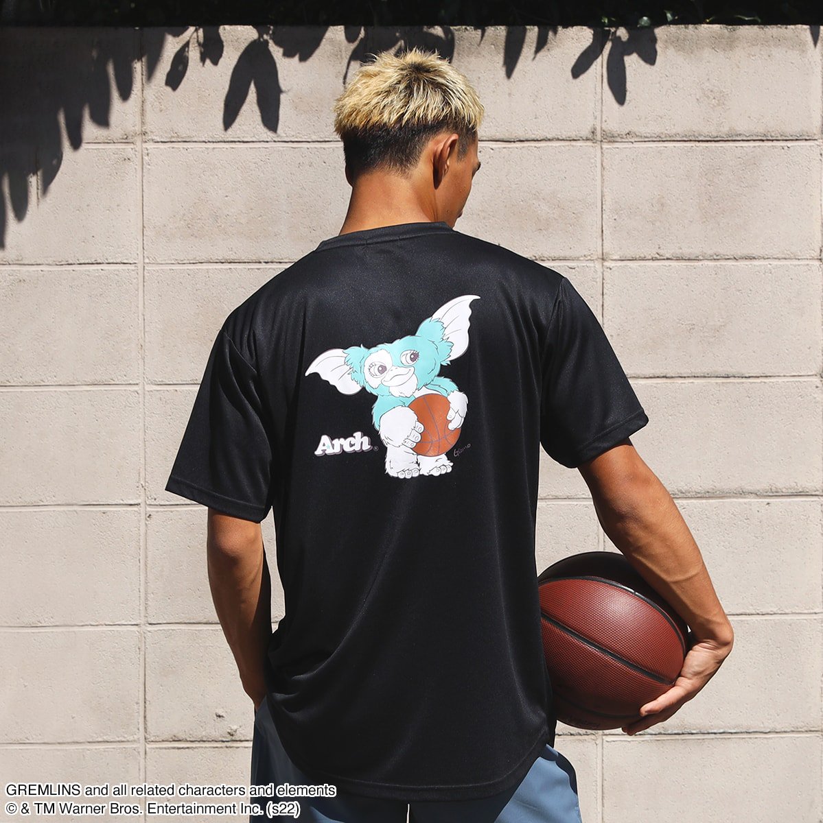 GREMLINS | Arch hoopman tee [DRY]【black】 - Arch ☆ アーチ 