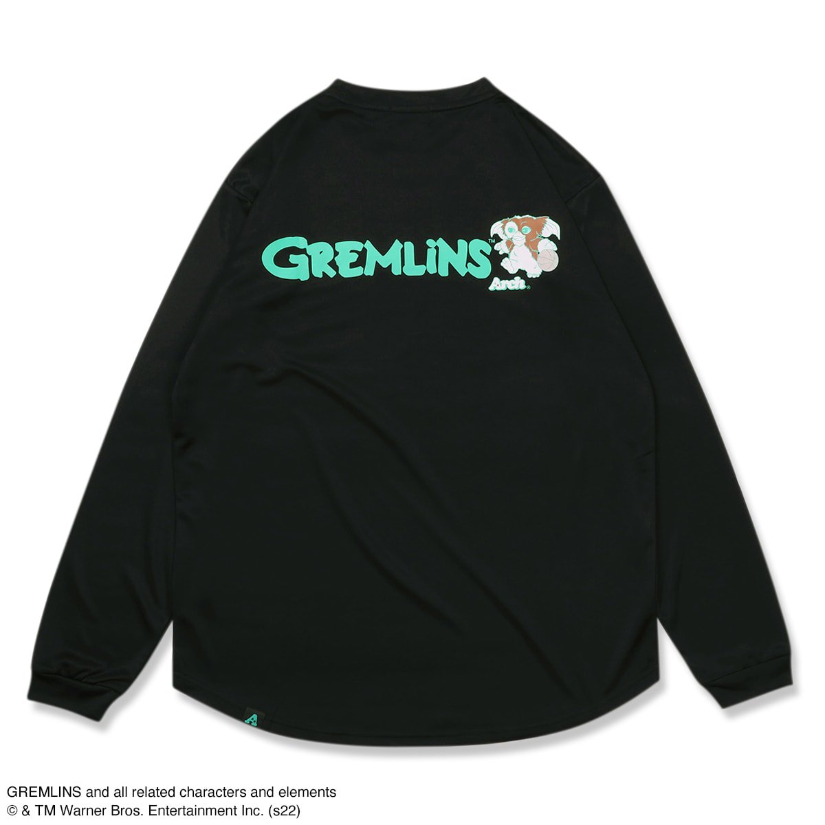 GREMLINS | Arch naughty L/S tee [DRY]【black】 - Arch ☆ アーチ  [バスケットボール＆ライフスタイルウェア Basketball&Lifestyle wear]