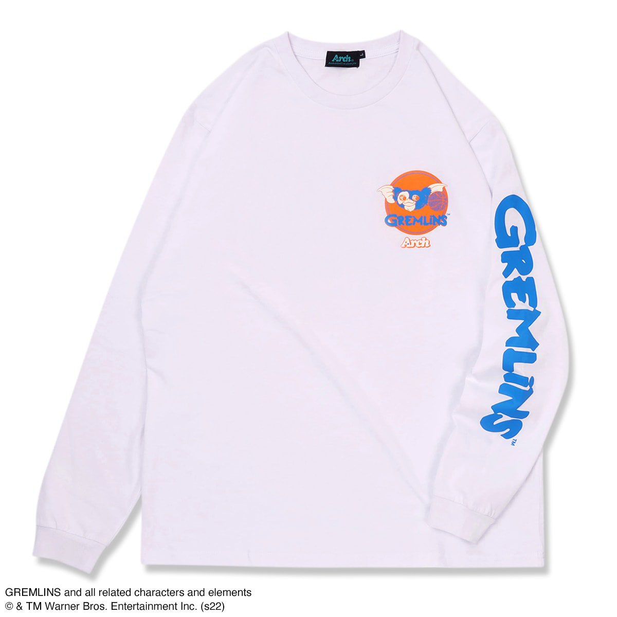 GREMLINS | Arch happy holidays L/S tee【white】 - Arch ☆ アーチ