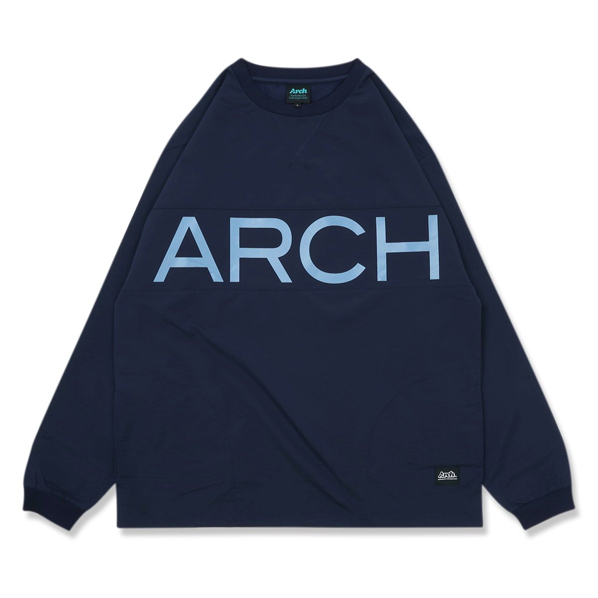 wind crewneck shirt【navy】 - Arch ☆ アーチ [バスケットボール