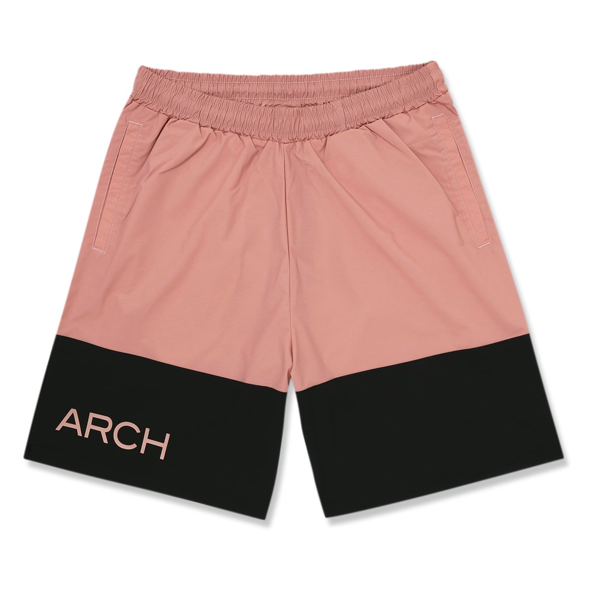 two-tone flex shorts【mellow rose/black】 - Arch ☆ アーチ [バスケットボール＆ライフスタイルウェア  Basketball&Lifestyle wear]