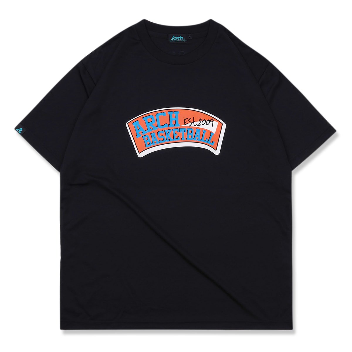 sign plate tee [DRY]black