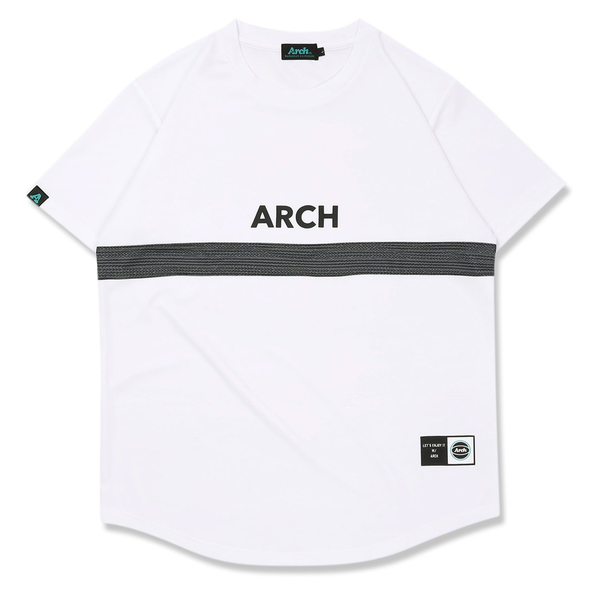 crochet line tee [DRY]【silver gray】 - Arch ☆ アーチ