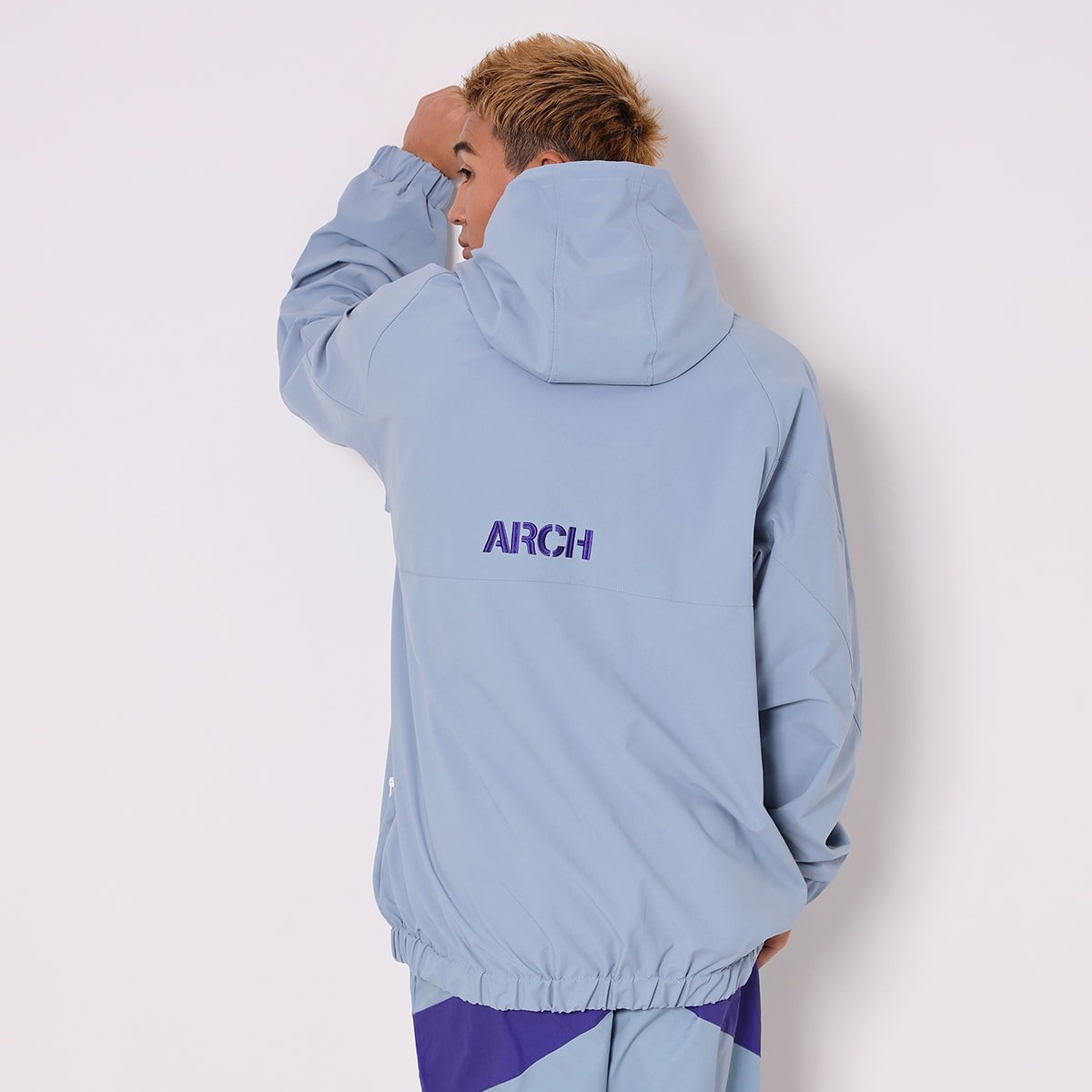 light zip up jacket【cloudy blue】 - Arch ☆ アーチ