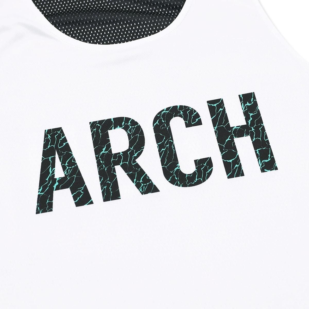 cracked rev. tank [DRY]【white/black】 - Arch ☆ アーチ