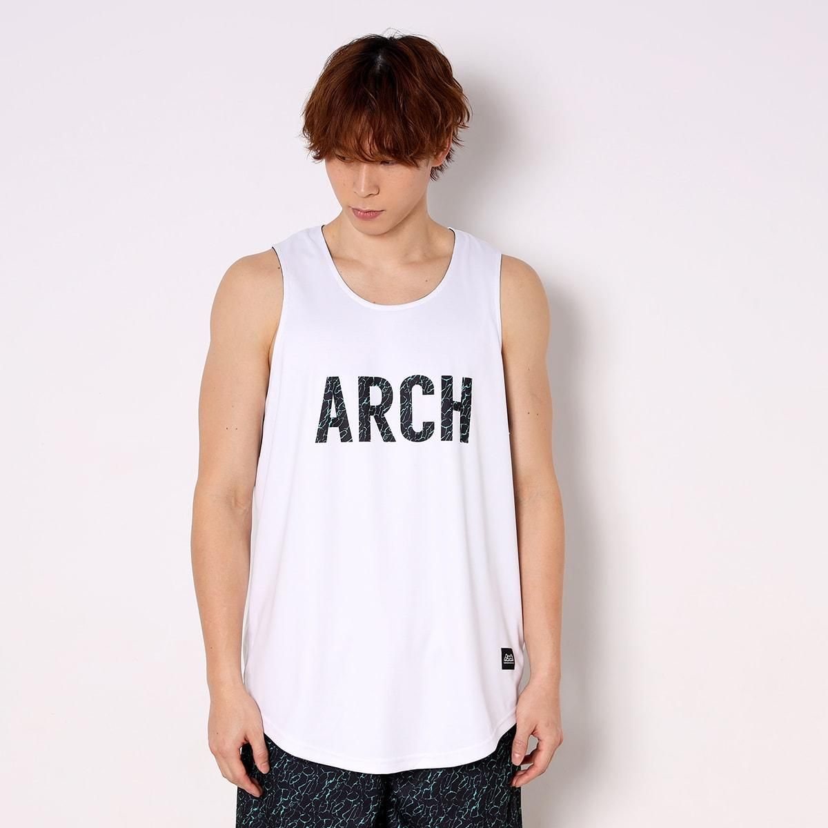 cracked rev. tank [DRY]【white/black】 - Arch ☆ アーチ