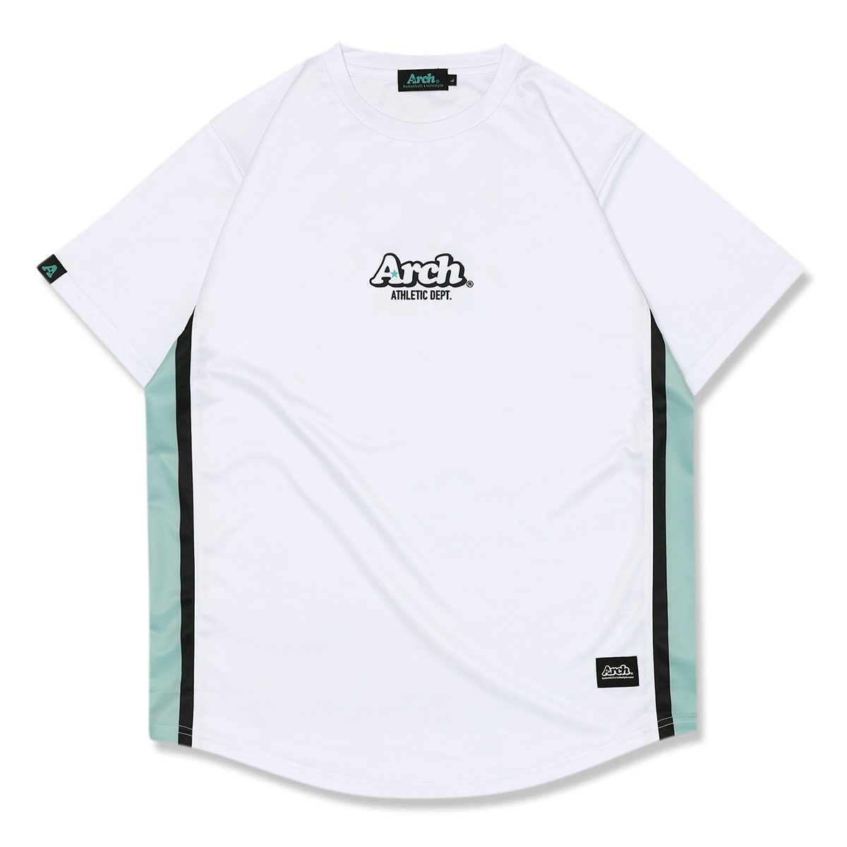 essential athletic tee [DRY]【white】