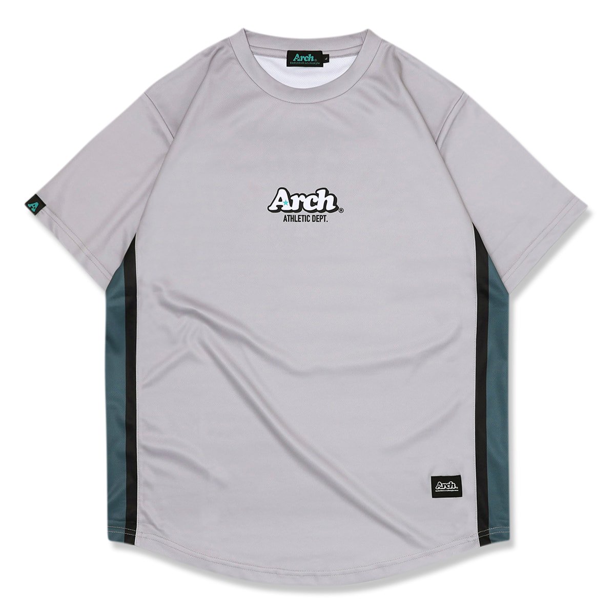 essential athletic tee [DRY]【lilac】 - Arch ☆ アーチ [バスケットボール＆ライフスタイルウェア  Basketball&Lifestyle wear]