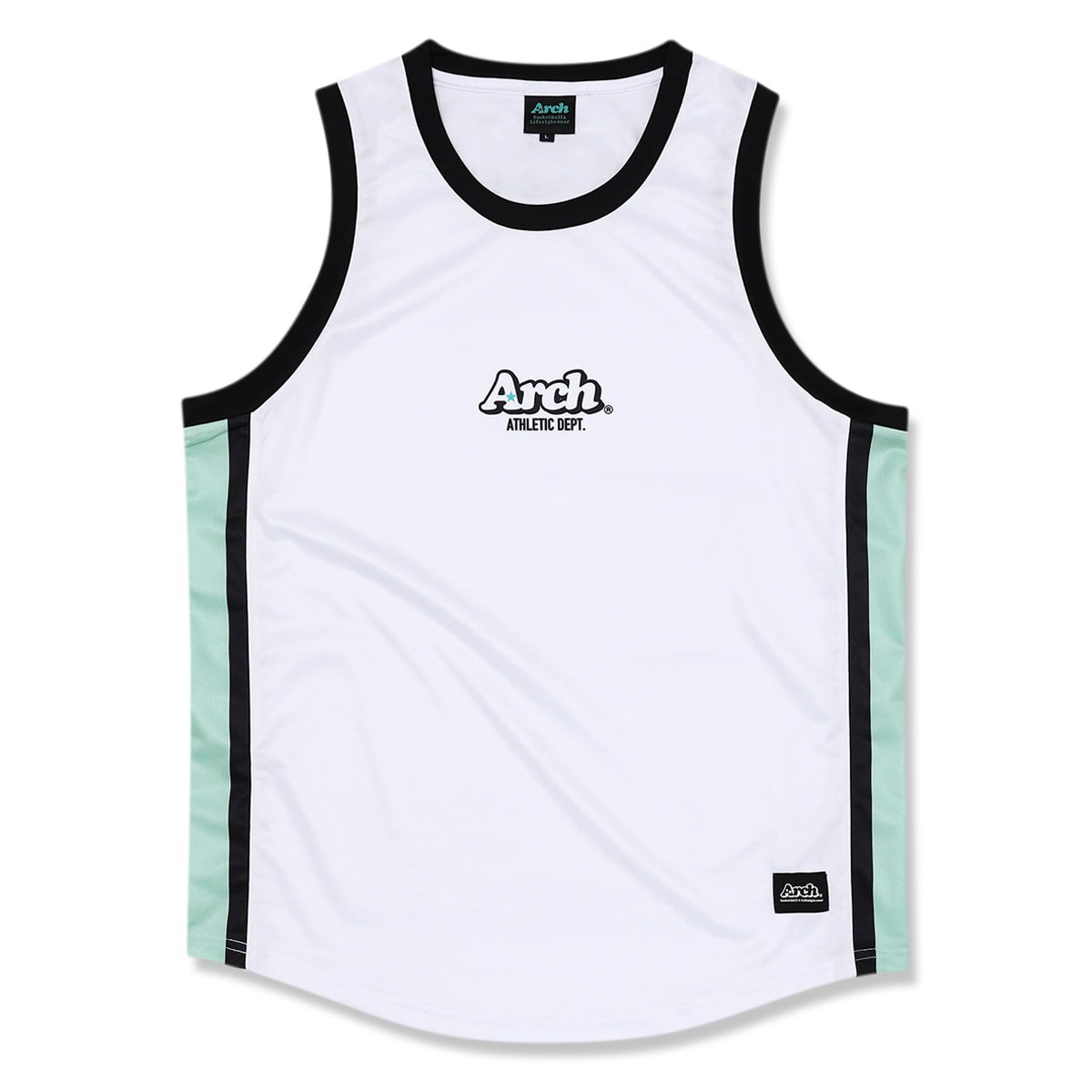 essential athletic tank [DRY]【white】