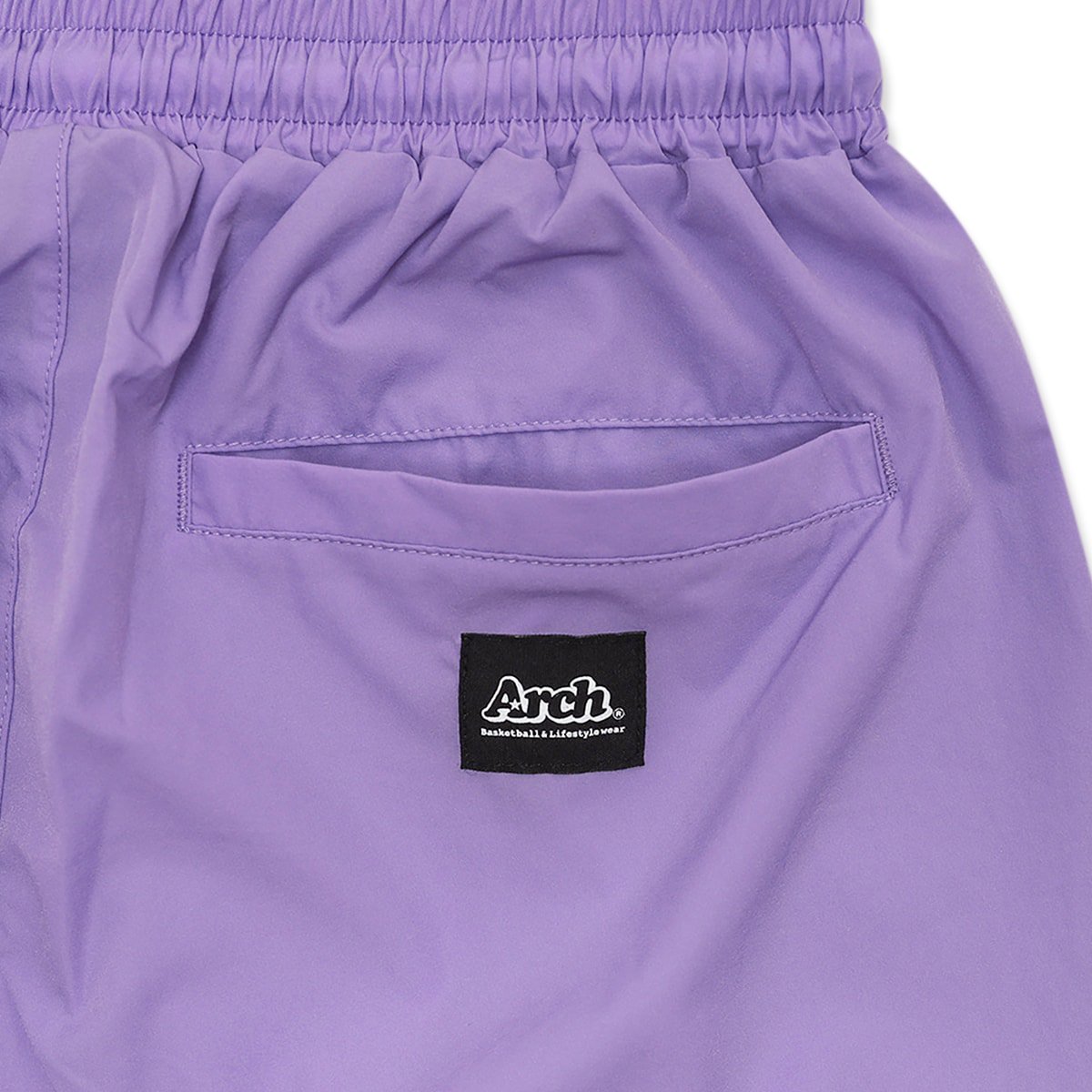 stretch nylon short pants【purple】 - Arch ☆ アーチ [バスケットボール＆ライフスタイルウェア  Basketball&Lifestyle wear]