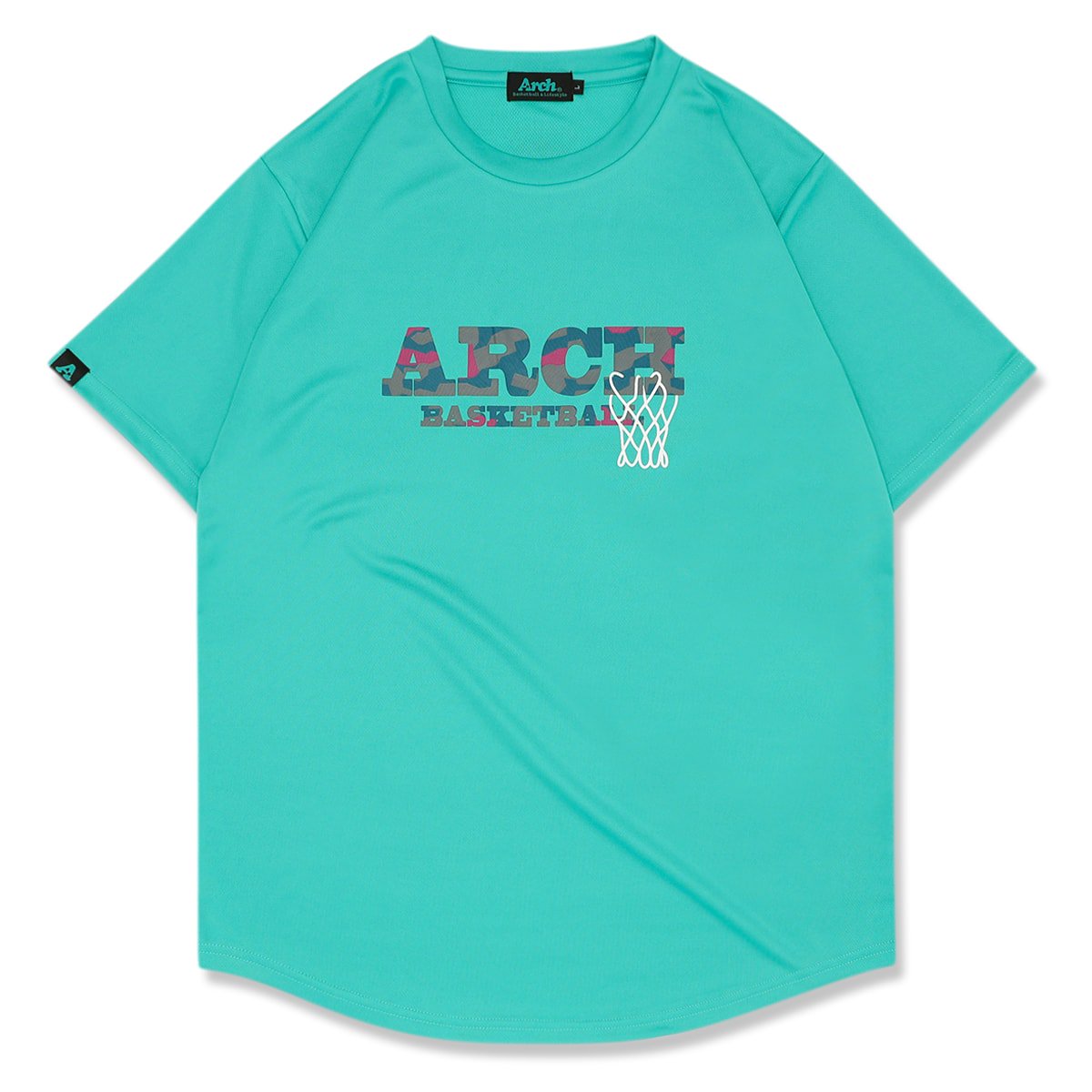 geometric tee [DRY]【mint】 - Arch ☆ アーチ [バスケットボール