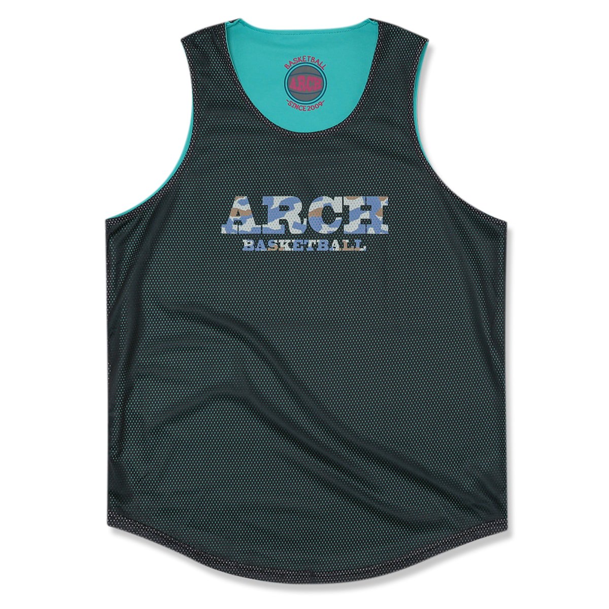 geometric rev. tank [DRY]【mint/black】 - Arch ☆ アーチ 