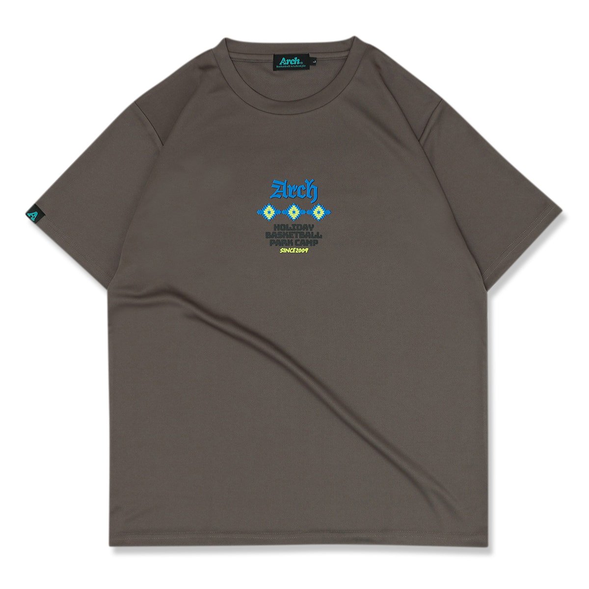 park camp tee [DRY]【charcoal】 - Arch ☆ アーチ [バスケットボール 