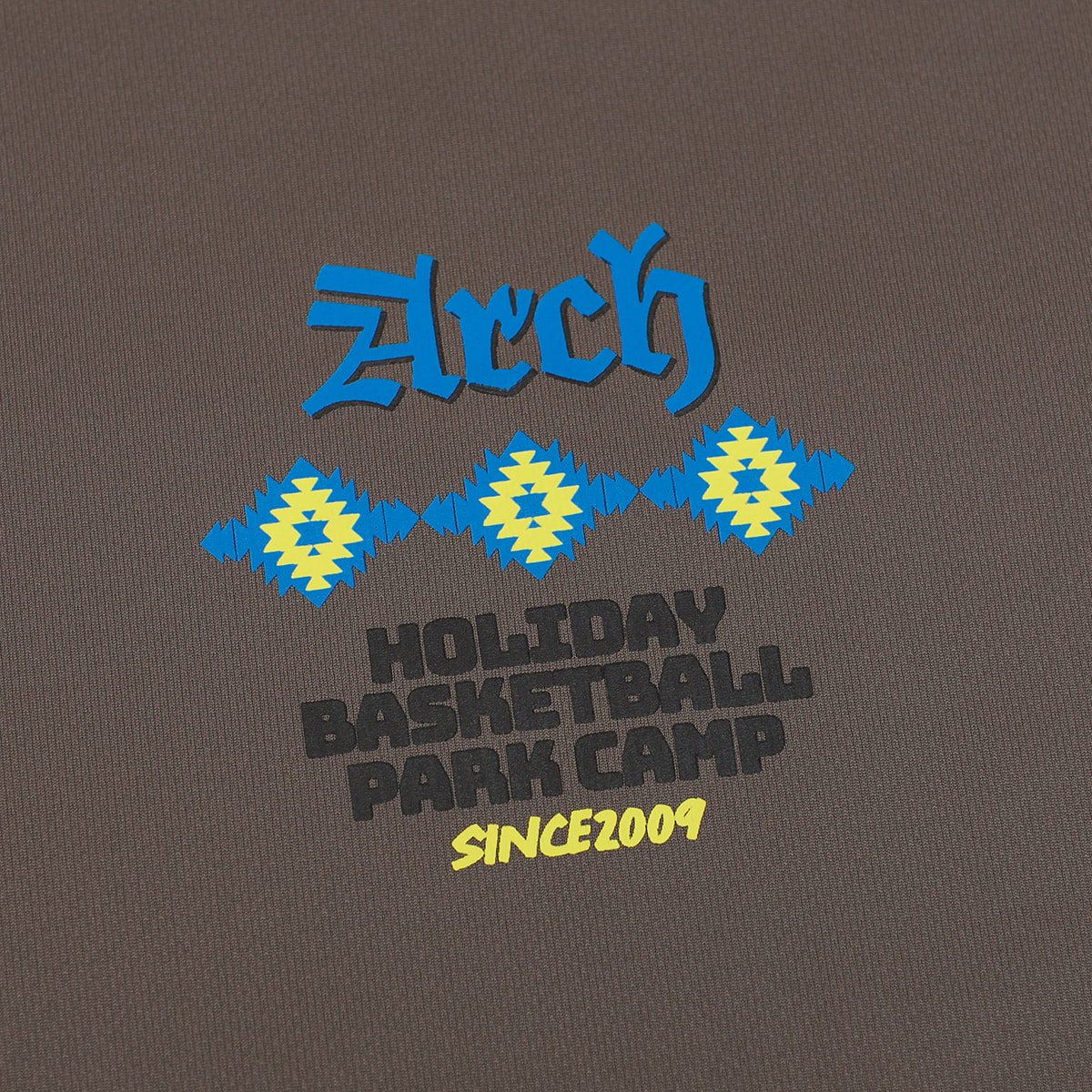 park camp tee [DRY]【charcoal】 - Arch ☆ アーチ [バスケットボール＆ライフスタイルウェア  Basketball&Lifestyle wear]