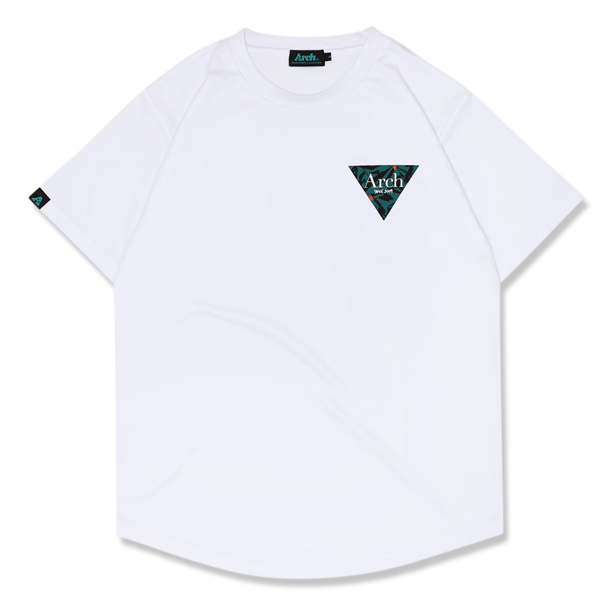 brushed bloom tee [DRY]【white】