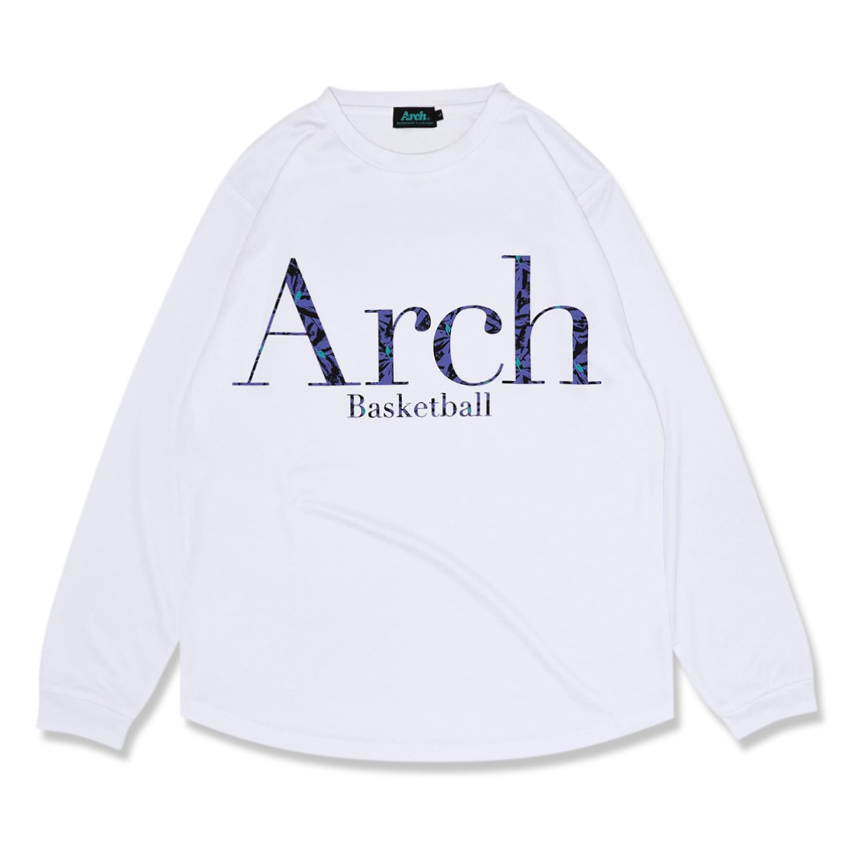 brushed bloom L/S tee [DRY]【white】 - Arch ☆ アーチ