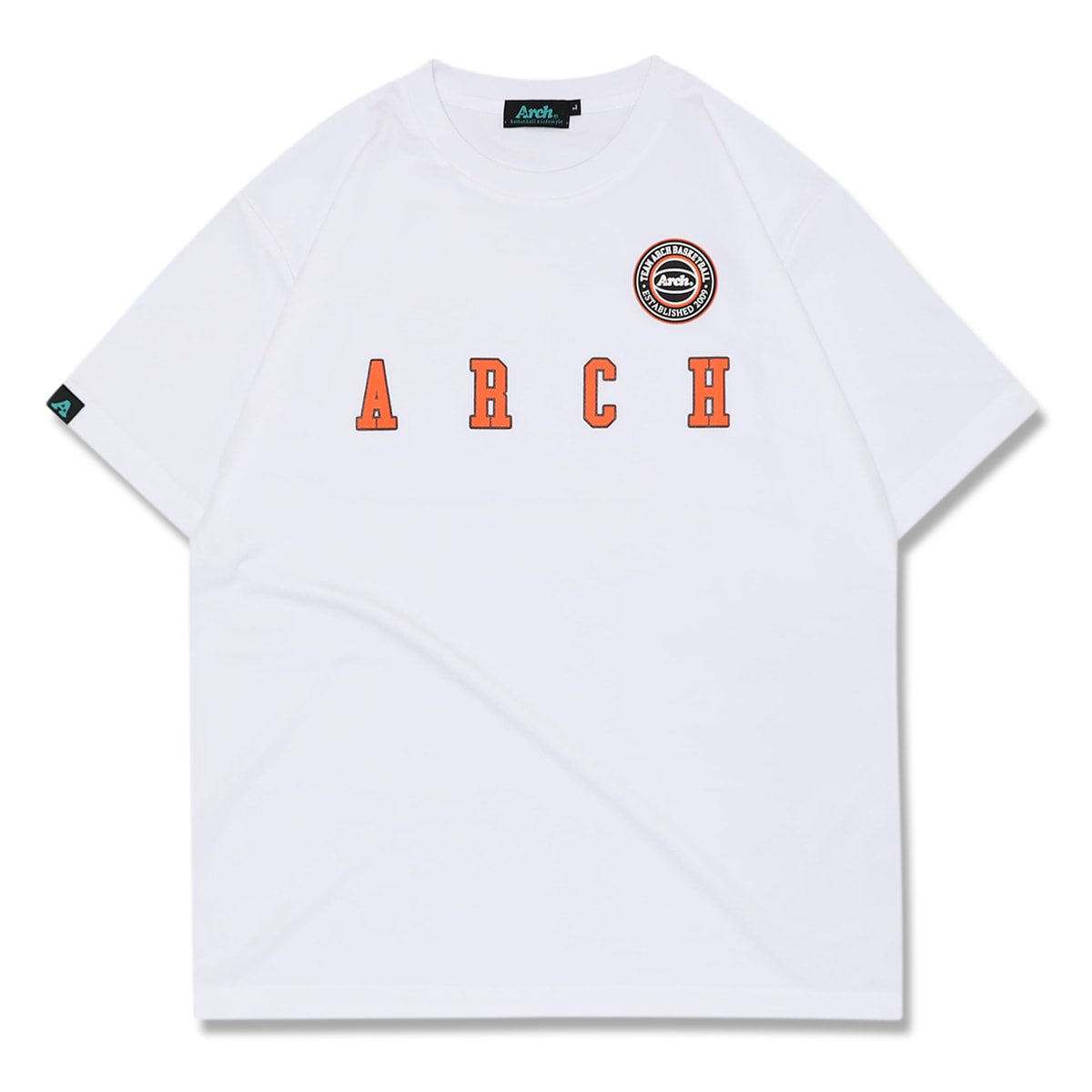 home court tee [DRY]【white】 - Arch ☆ アーチ [バスケットボール