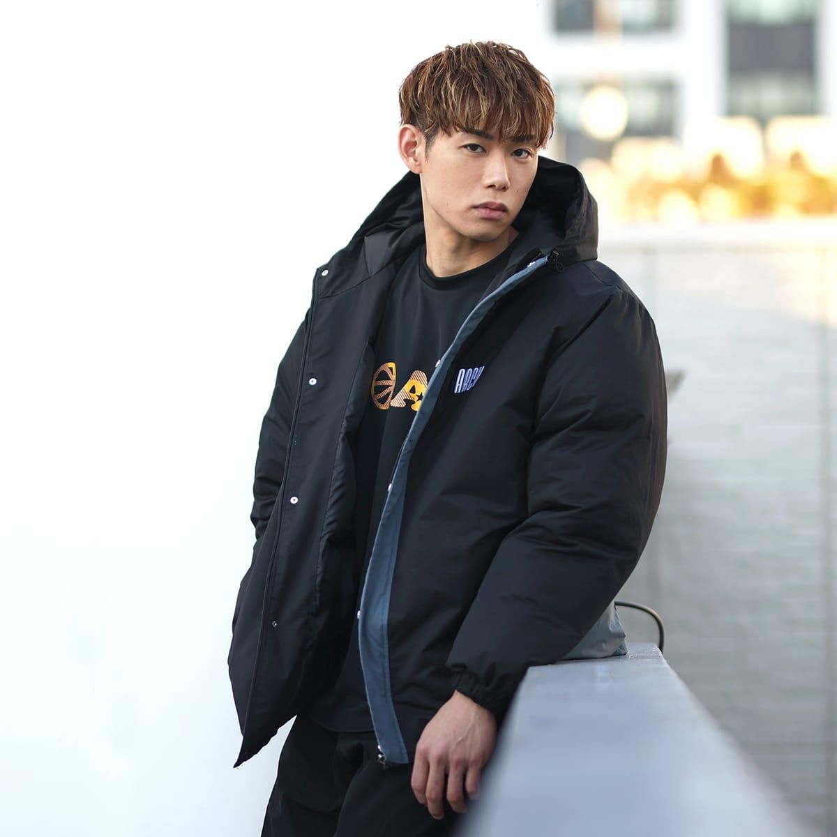 tilt logo insulation jacket【black】 - Arch ☆ アーチ