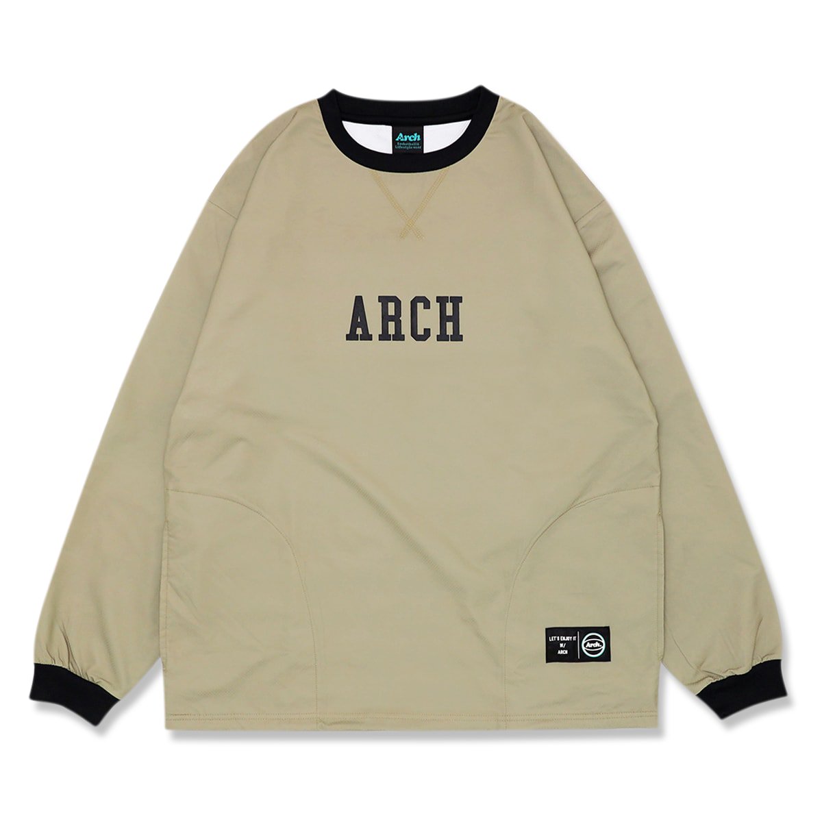 standard wind crewneck shirt【sand】 - Arch ☆ アーチ 