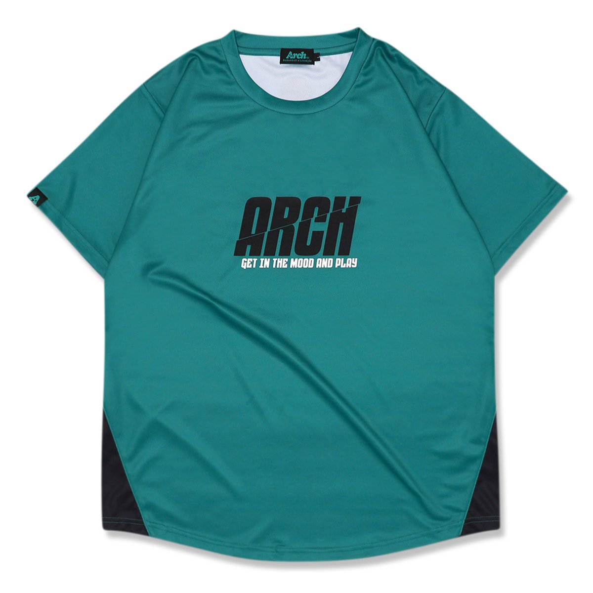 split logo tee [DRY]【teal】 - Arch ☆ アーチ [バスケットボール