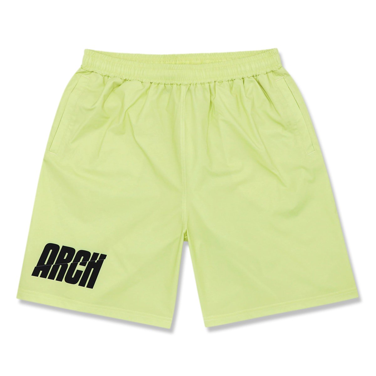 Arch split logo shorts バスケ ショーツ ユニセックス 混紡 ウーブン ...