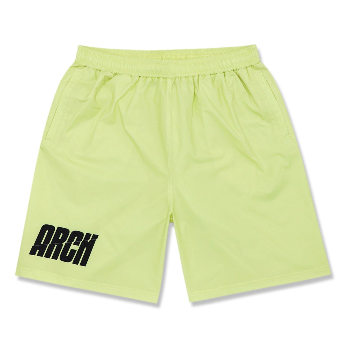 split logo shorts【citron】