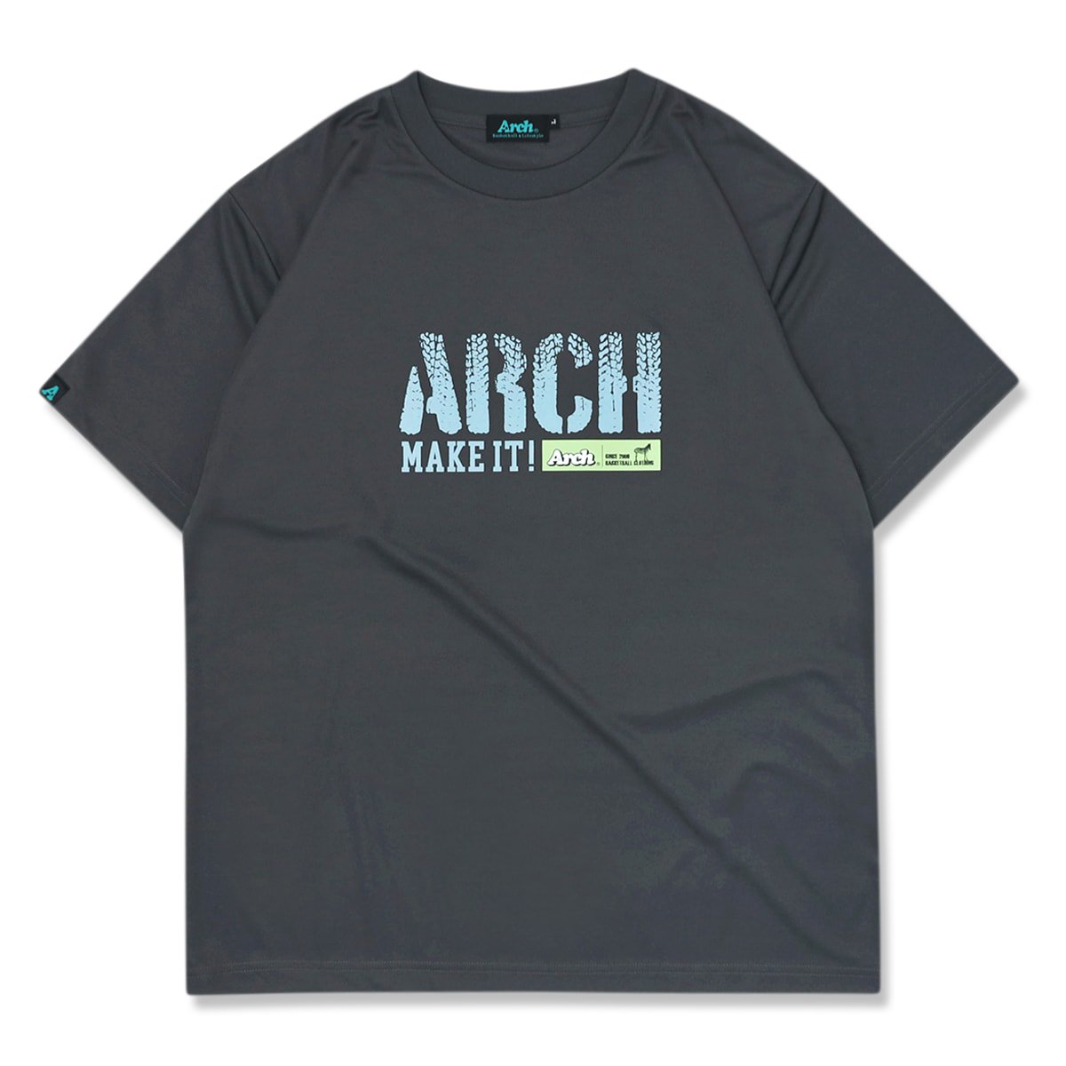 make it tee [DRY]【dark gray】 - Arch ☆ アーチ [バスケットボール