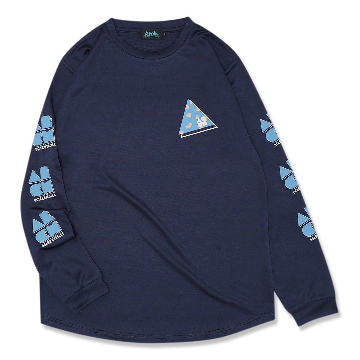 block storm L/S tee [DRY]【navy】 - Arch ☆ アーチ