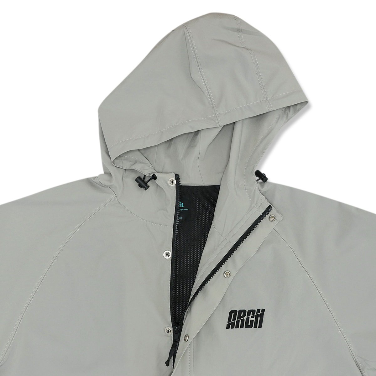 split logo anorak jacket【silver gray】 - Arch ☆ アーチ 