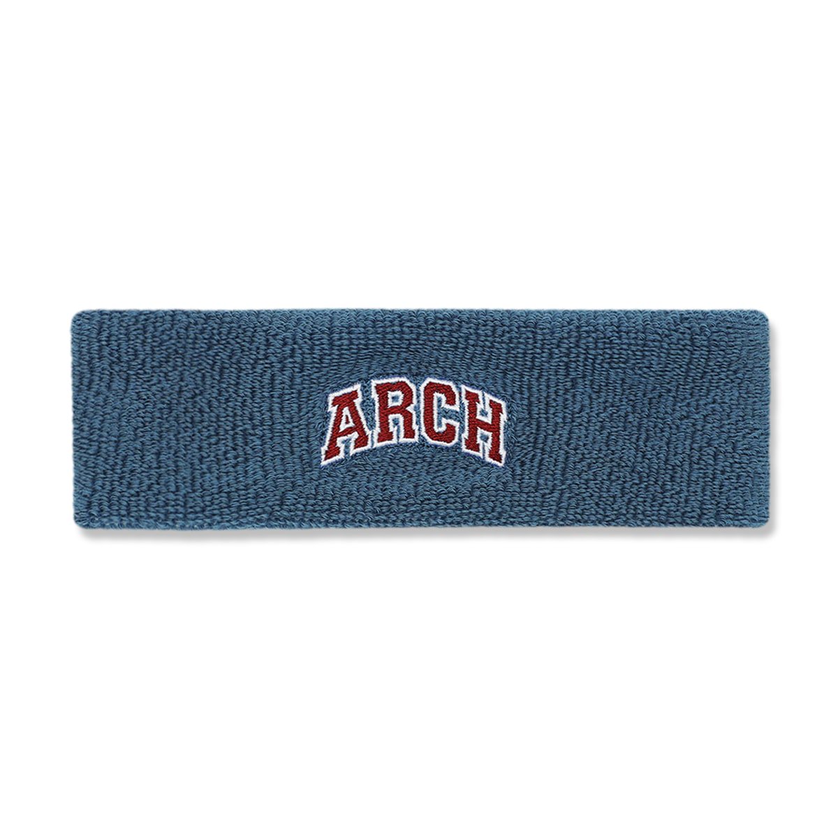 college logo headband【Iron blue】