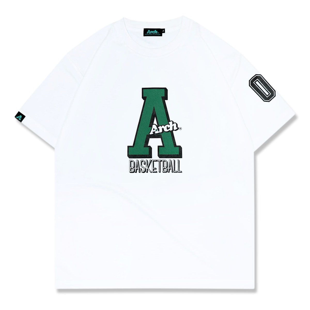 upright block A tee [DRY]【white】 - Arch ☆ アーチ