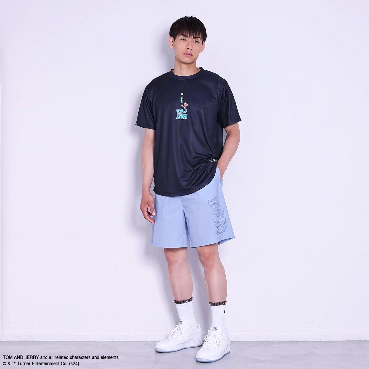 TOM and JERRY | Arch buddy-buddy shorts【sax blue】 - Arch