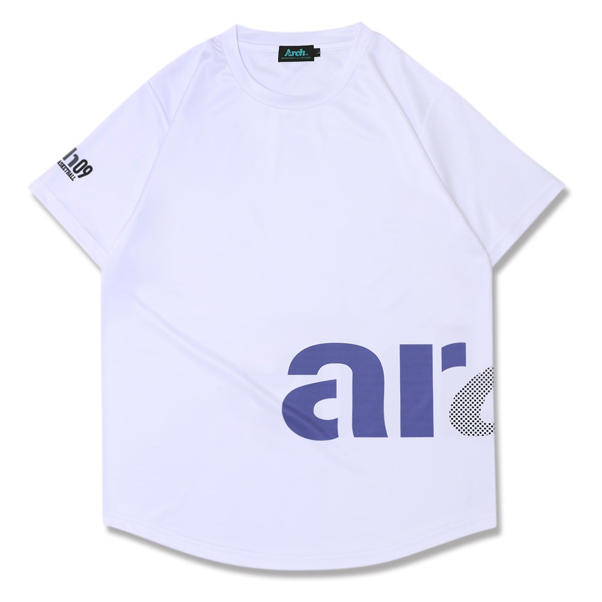 multi typo tee [DRY]white