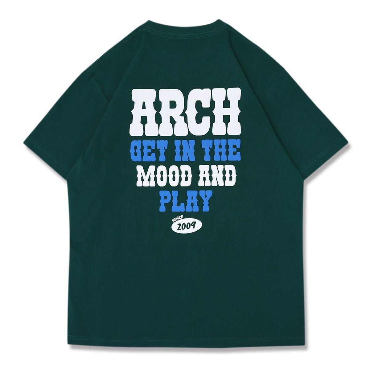 mood and play tee【teal】 - Arch ☆ アーチ [バスケットボール