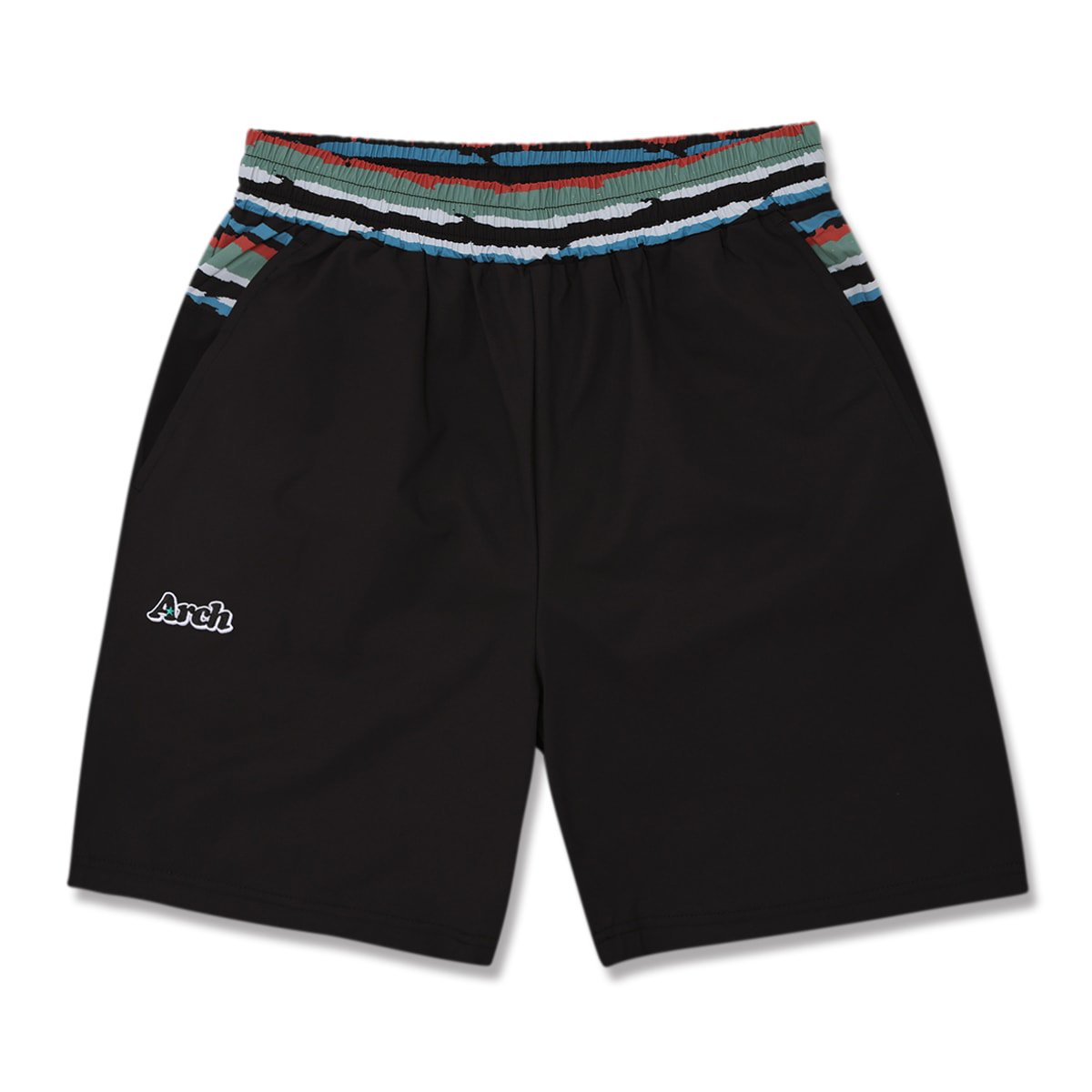 paint stripe shortsblack