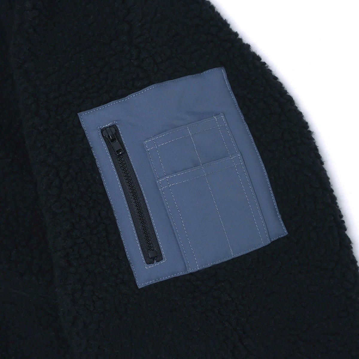 boa fleece bomber jacket【black】 - Arch ☆ アーチ