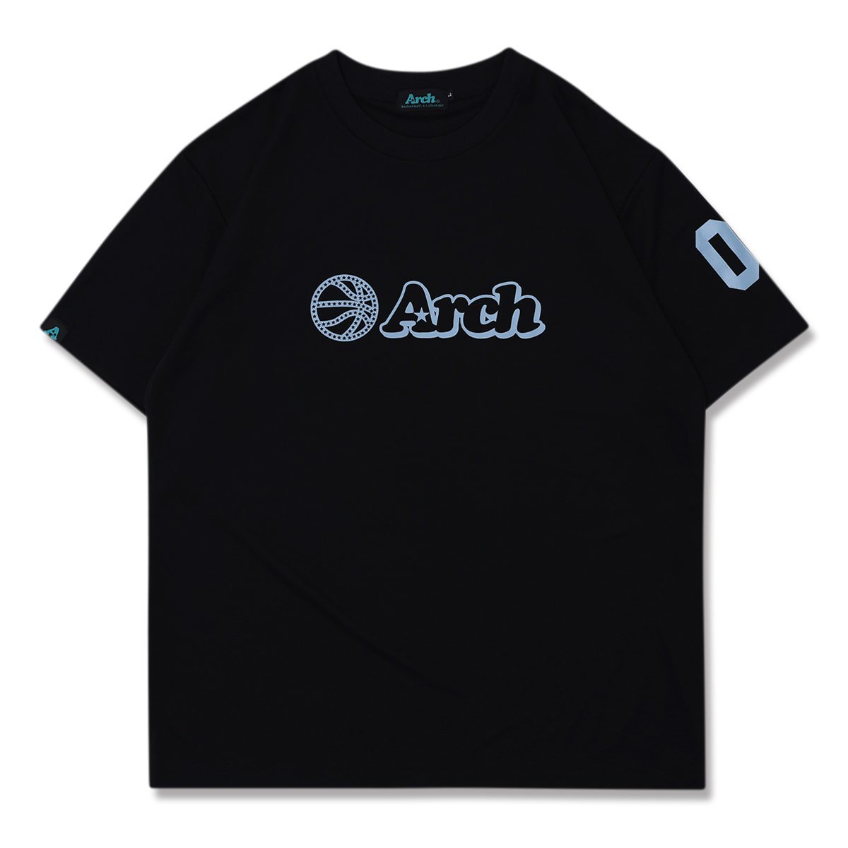 ball logo tee [DRY]black/cloudy blue