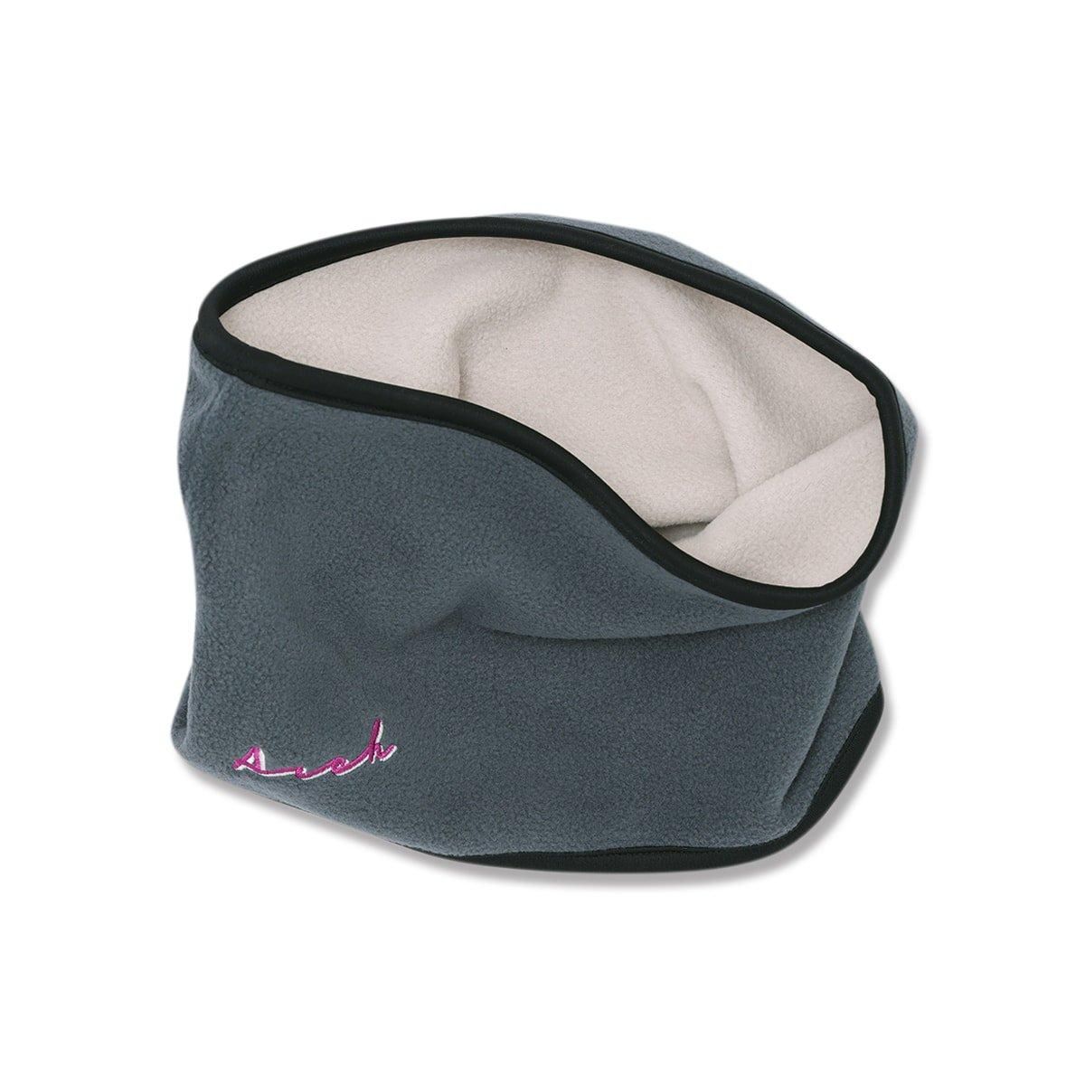 autograph logo rev. neck warmer【slate/greige】 - Arch