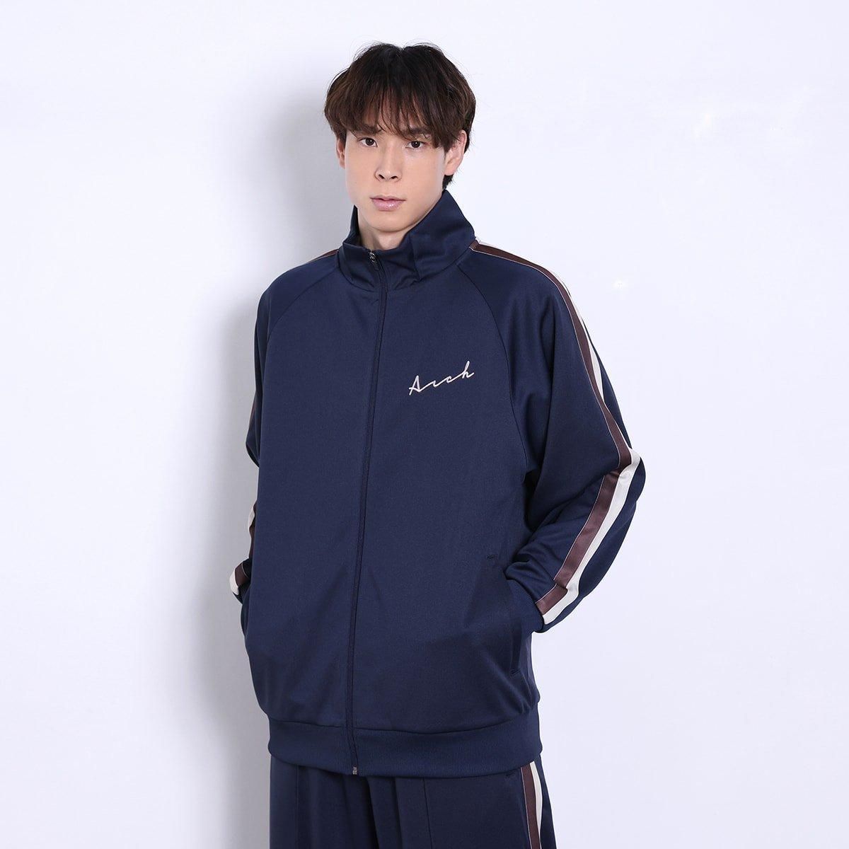 autograph logo jersey jacket【navy】 - Arch ☆ アーチ
