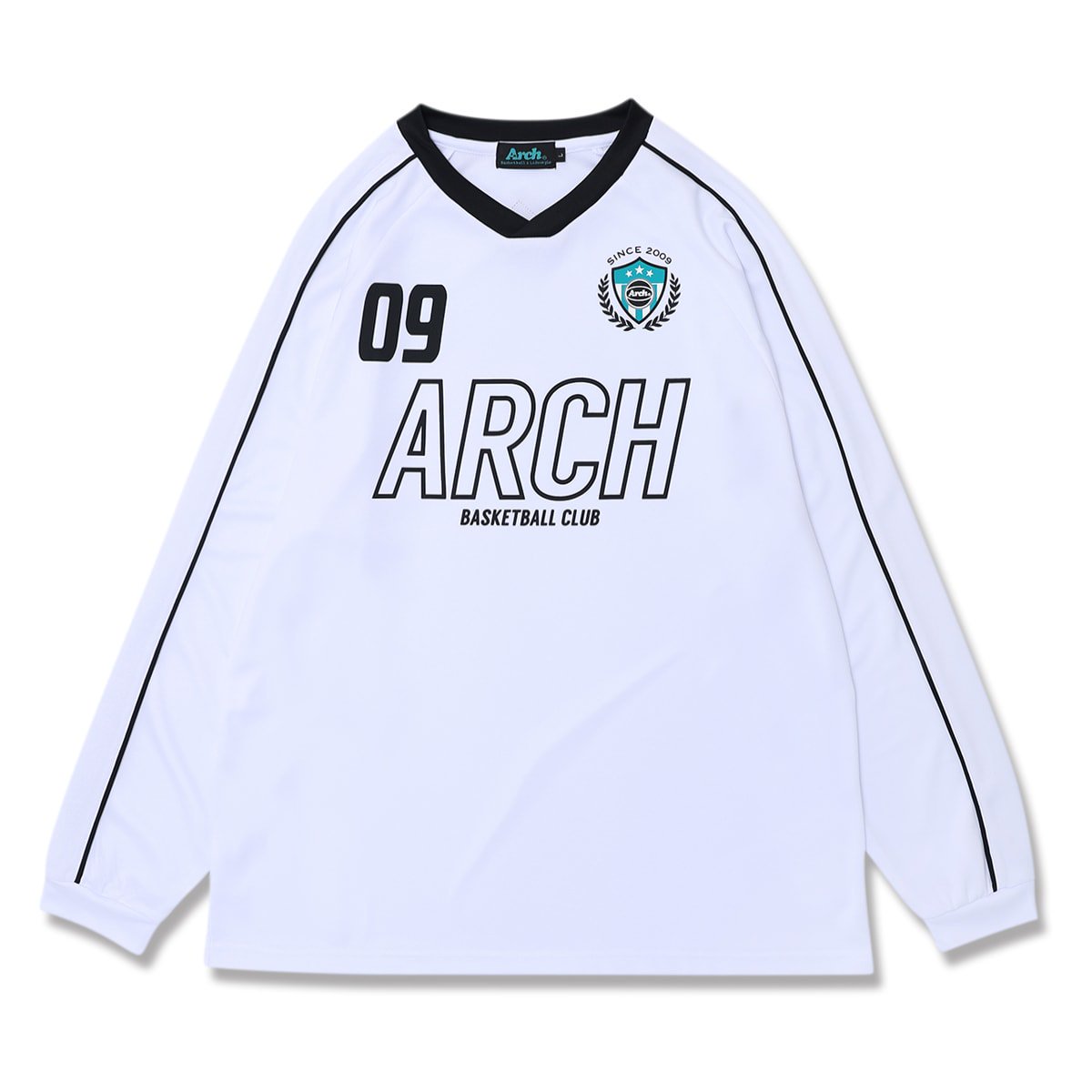 BC ARCH L/S tee [DRY]white