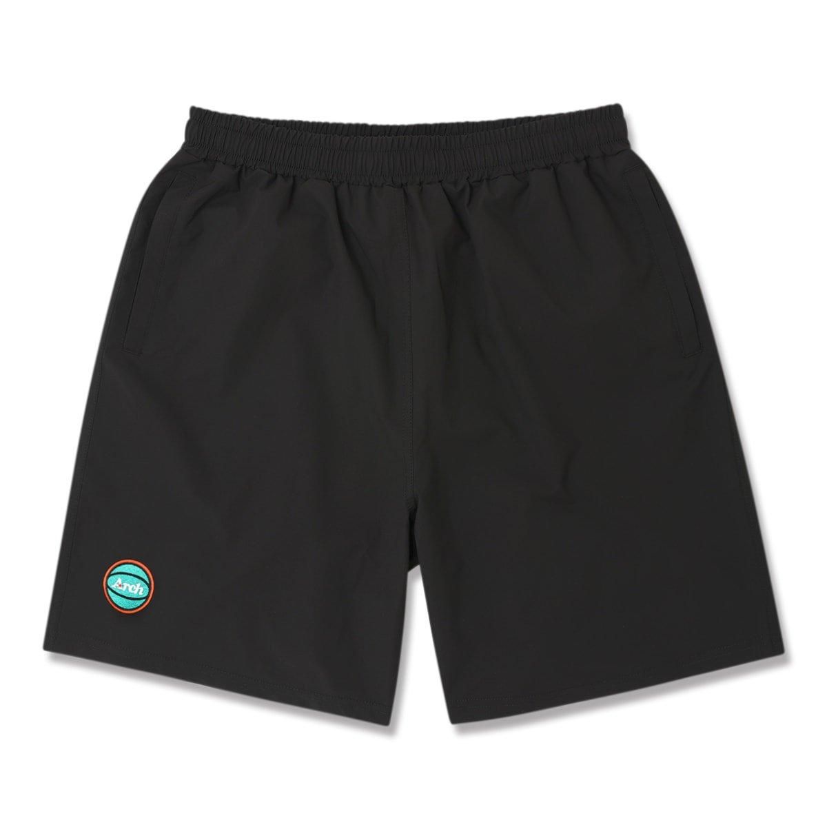 solid color shortsblack/mint