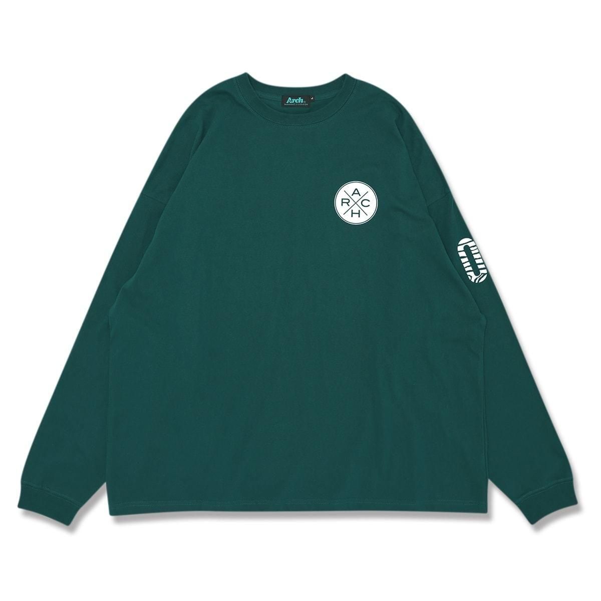 team arch all court wide L/S teegreen