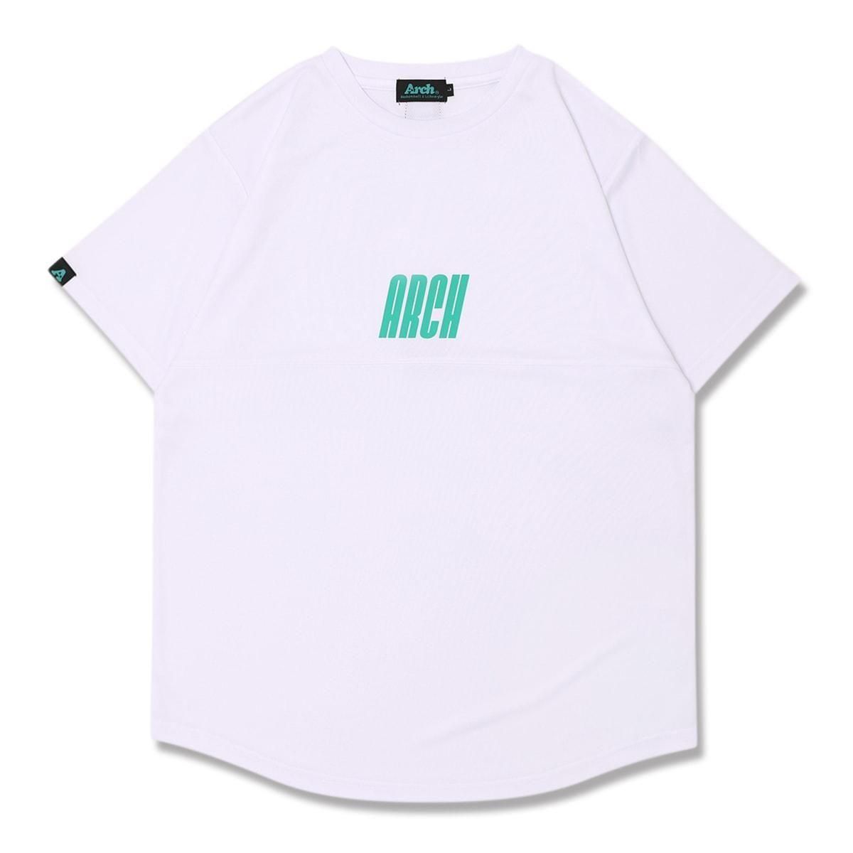 ARCH アーチ　バスケ marble section tee [DRY]【white】 - Arch ☆ アーチ