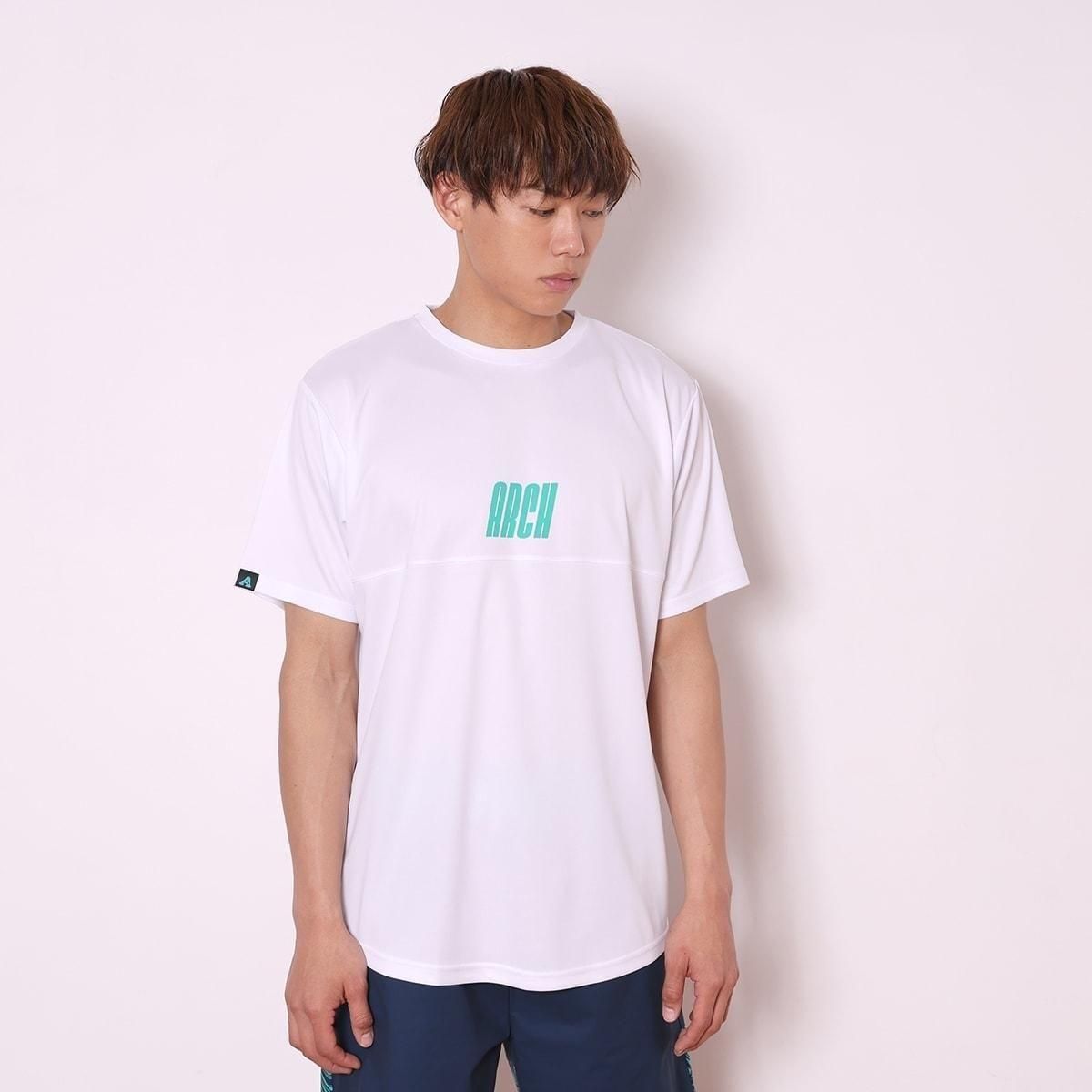 ARCH アーチ　ドライTシャツ Mサイズ marble section tee [DRY]【white】 - Arch ☆ アーチ