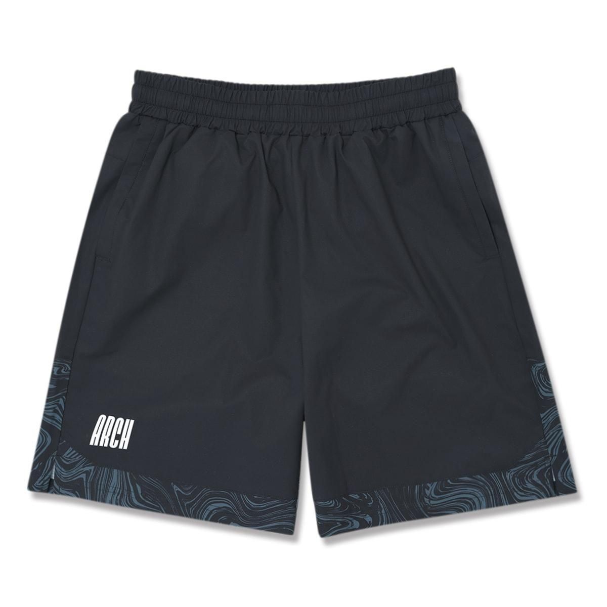 marble section shortsblack