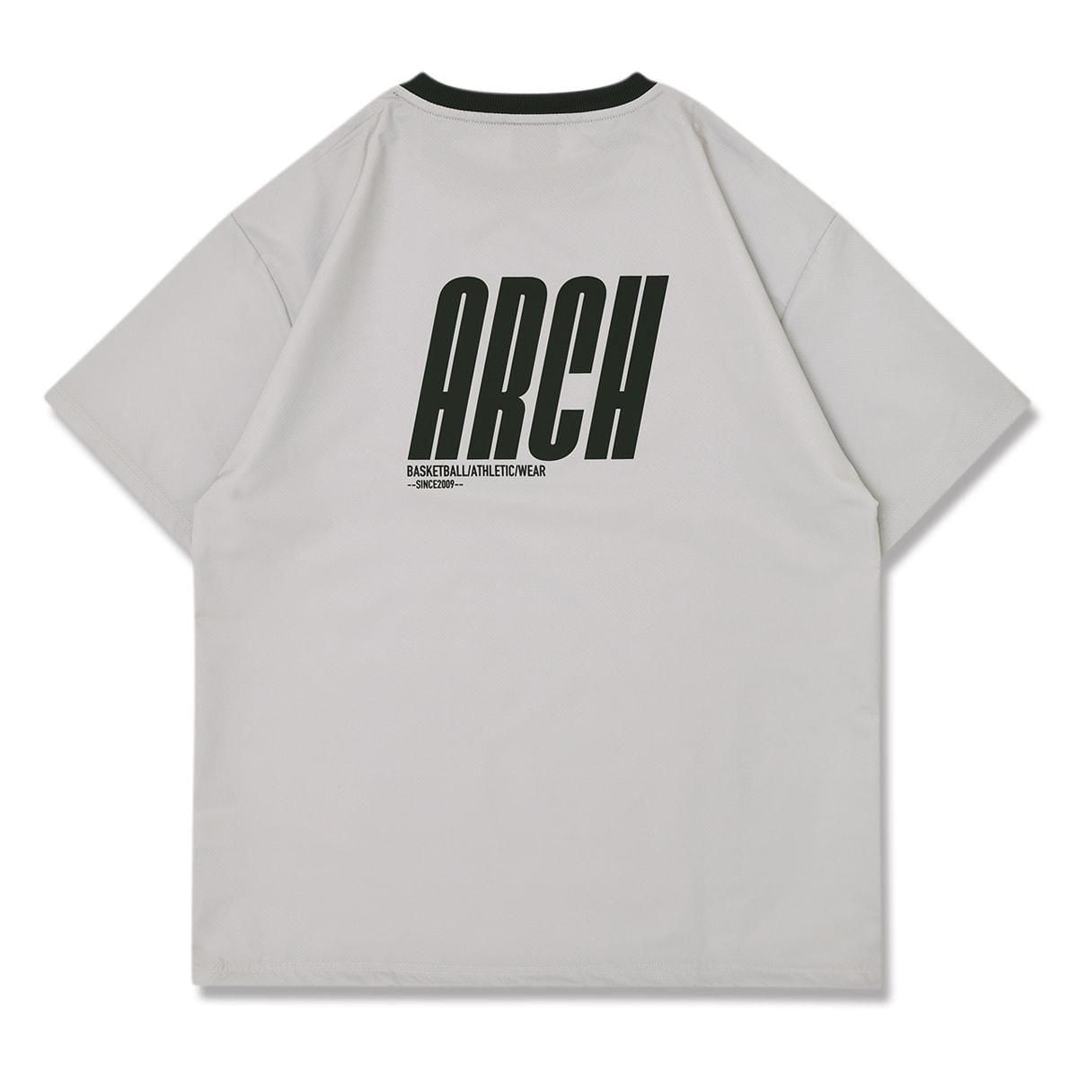 tilt logo wind crewneck S/S shirtwarm gray