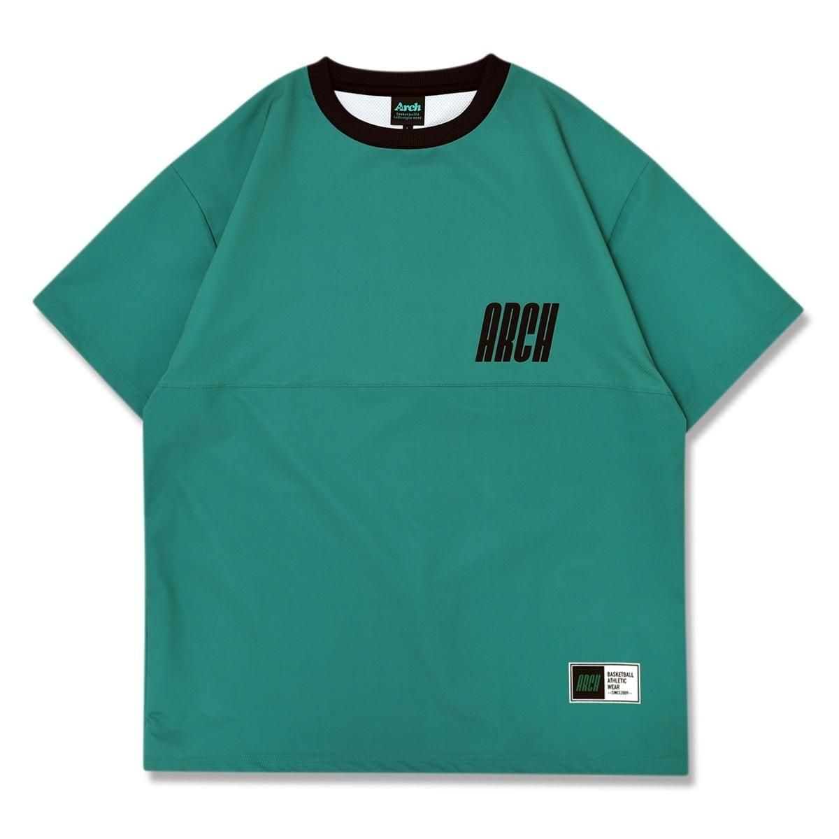 tilt logo wind crewneck S/S shirtgreen