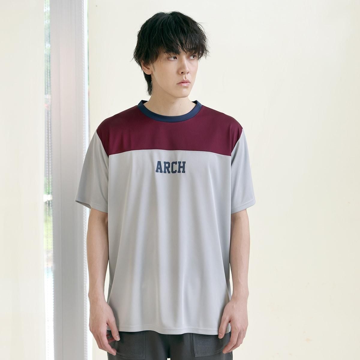 football tee [DRY]【gray】 - Arch ☆ アーチ [バスケットボール
